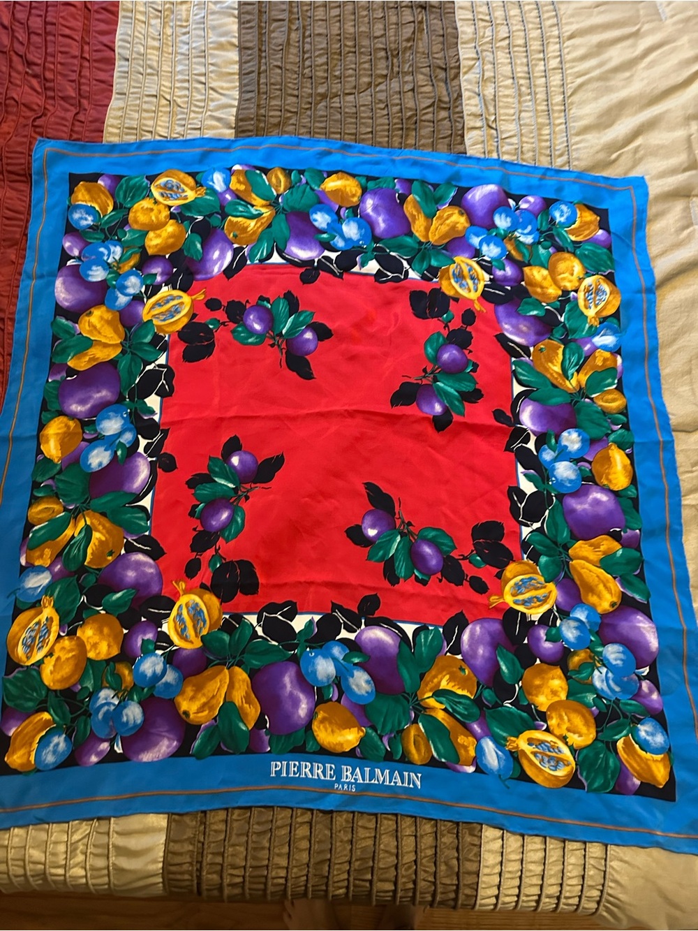 Pierre Balmain Vintage Silk Scarf
